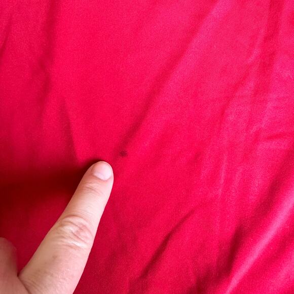 Nike Pro Combat Red Drifit Fitted Tee - Men's Large - Picture 4 of 9